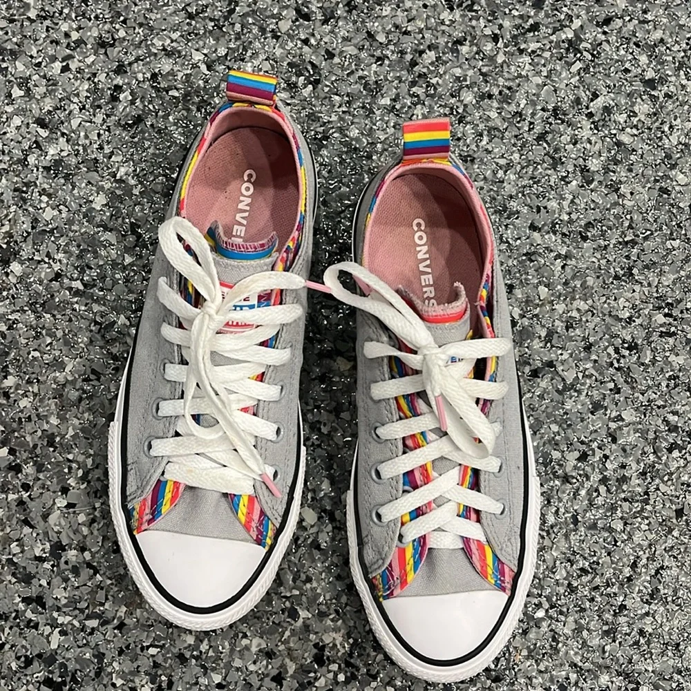 Converse shoes Girls Chuck Taylor All Star Double Upper Sneakers‎ 4